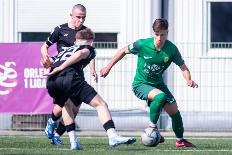 Football. Centralna Liga Juniorow U-19. Slask Wroclaw - Polonia Warszawa. 22.03.2025