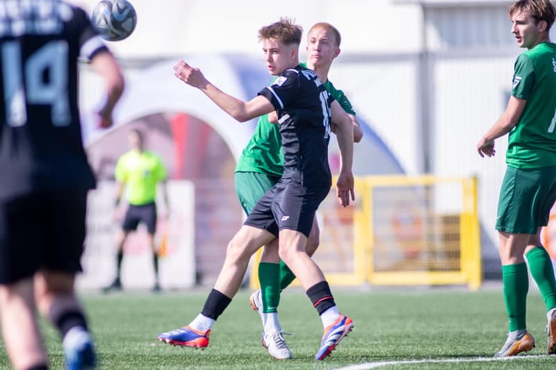 Football. Centralna Liga Juniorow U-19. Slask Wroclaw - Polonia Warszawa. 22.03.2025
