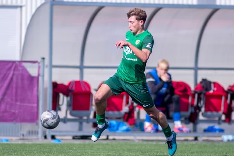 Football. Centralna Liga Juniorow U-19. Slask Wroclaw - Polonia Warszawa. 22.03.2025