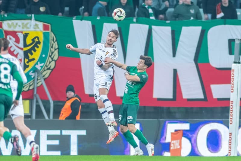 Football. PKO BP Ekstraklasa. Slask Wroclaw - Pogon Szczecin. 07.03.2025