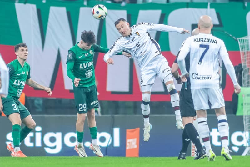 Football. PKO BP Ekstraklasa. Slask Wroclaw - Pogon Szczecin. 07.03.2025