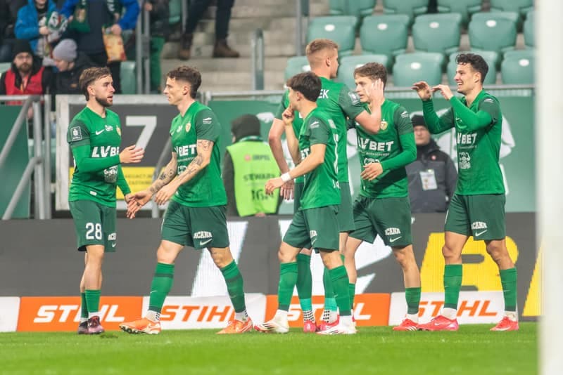 Football. PKO BP Ekstraklasa. Slask Wroclaw - Pogon Szczecin. 07.03.2025