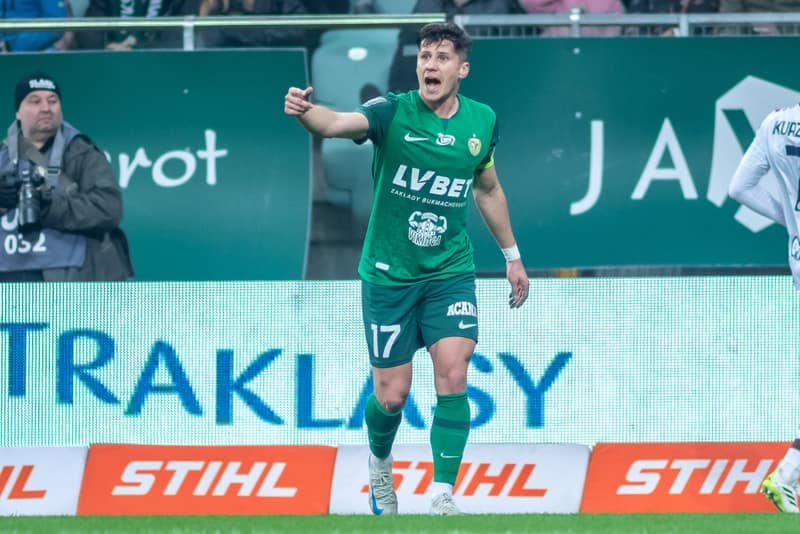 Football. PKO BP Ekstraklasa. Slask Wroclaw - Pogon Szczecin. 07.03.2025