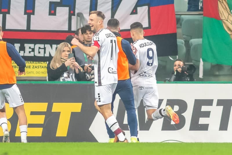 Football. PKO BP Ekstraklasa. Slask Wroclaw - Pogon Szczecin. 07.03.2025