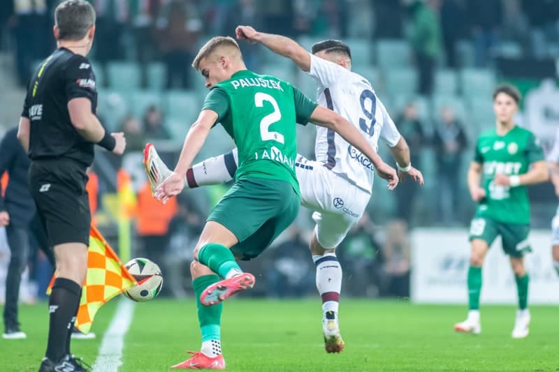Football. PKO BP Ekstraklasa. Slask Wroclaw - Pogon Szczecin. 07.03.2025