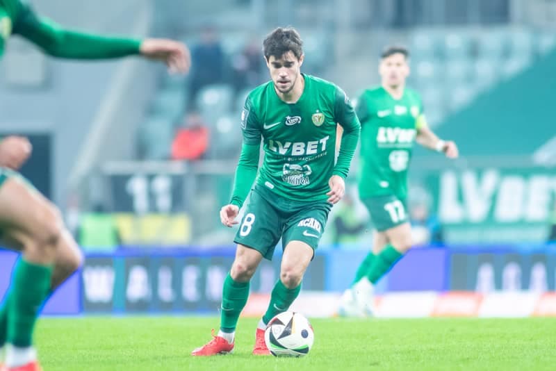 Football. PKO BP Ekstraklasa. Slask Wroclaw - Pogon Szczecin. 07.03.2025