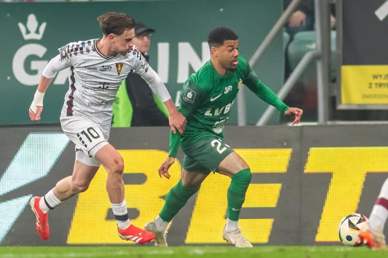 Football. PKO BP Ekstraklasa. Slask Wroclaw - Pogon Szczecin. 07.03.2025