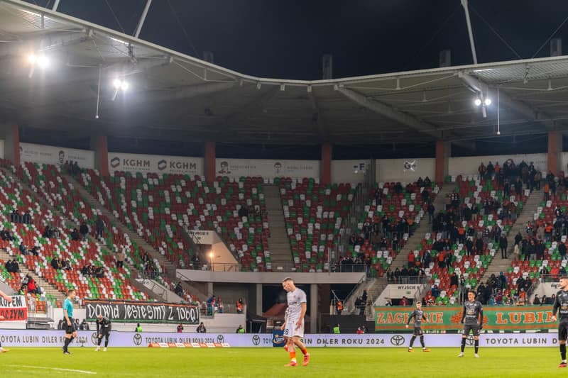 Football. PKO BP Ekstraklasa. Zaglebie Lubin - Piast Gliwice. 01.03.2025