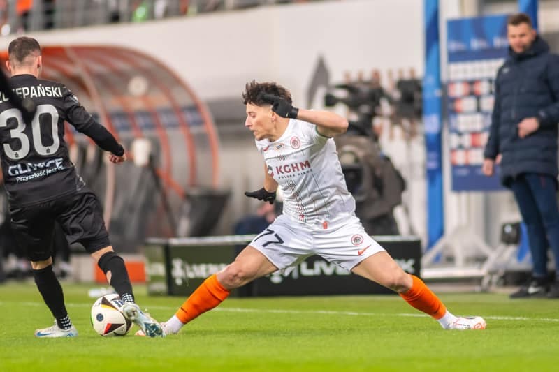 Football. PKO BP Ekstraklasa. Zaglebie Lubin - Piast Gliwice. 01.03.2025