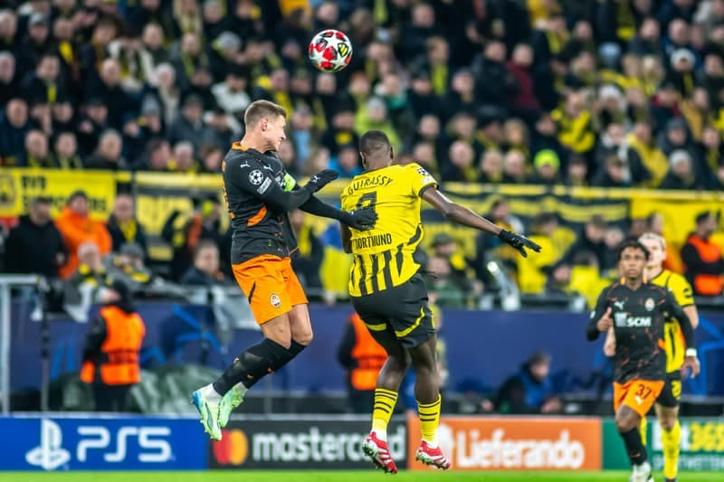 Football. UEFA Champions League. Borussia Dortmund - Shakhtar Donetsk. 29.01.2025