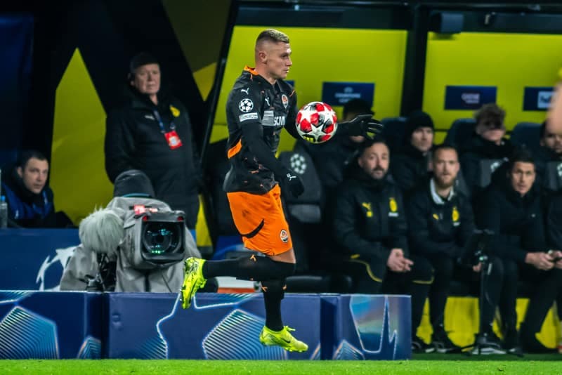 Football. UEFA Champions League. Borussia Dortmund - Shakhtar Donetsk. 29.01.2025