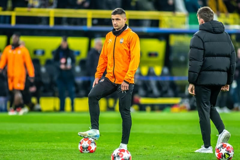 Football. UEFA Champions League. Borussia Dortmund - Shakhtar Donetsk. 29.01.2025