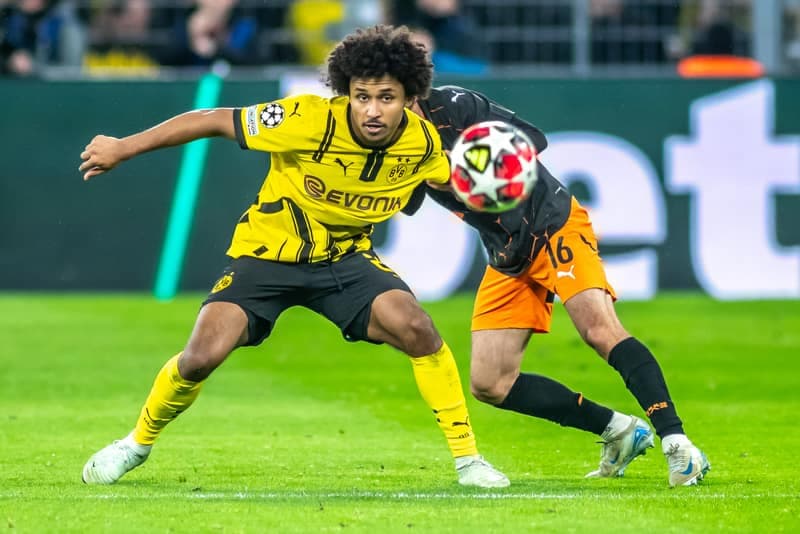 Football. UEFA Champions League. Borussia Dortmund - Shakhtar Donetsk. 29.01.2025
