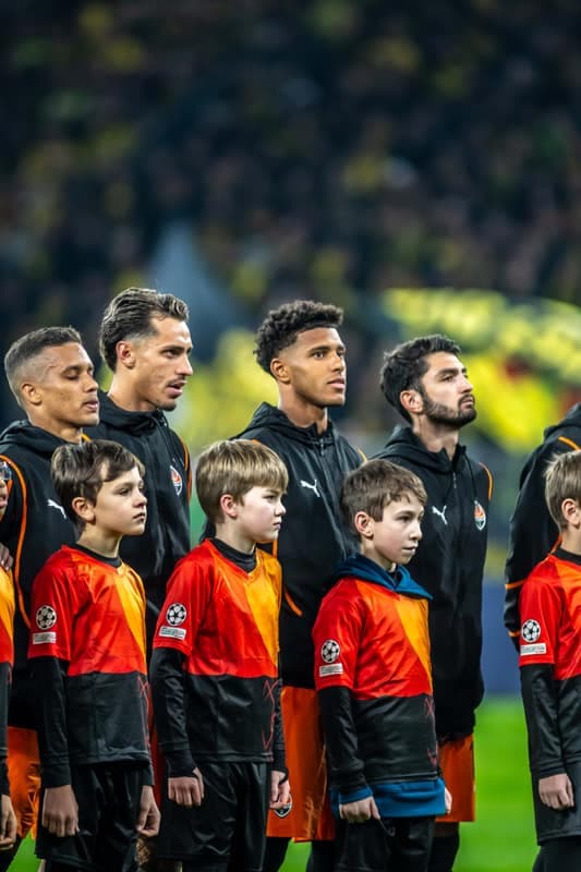 Football. UEFA Champions League. Borussia Dortmund - Shakhtar Donetsk. 29.01.2025