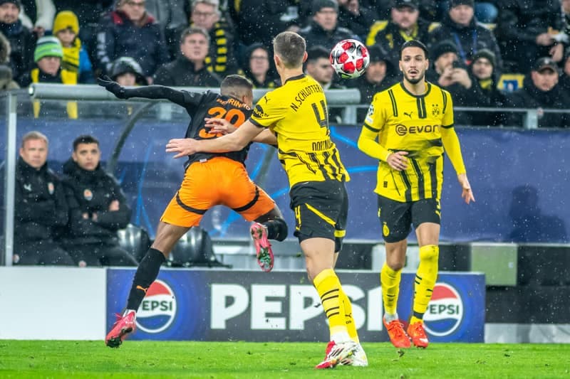 Football. UEFA Champions League. Borussia Dortmund - Shakhtar Donetsk. 29.01.2025