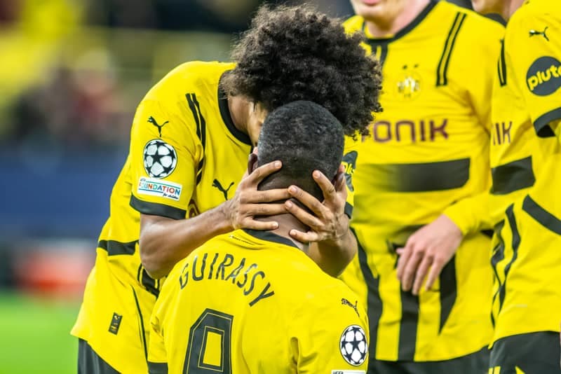 Football. UEFA Champions League. Borussia Dortmund - Shakhtar Donetsk. 29.01.2025
