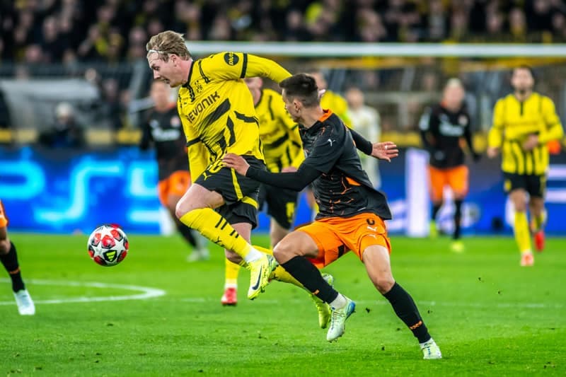 Football. UEFA Champions League. Borussia Dortmund - Shakhtar Donetsk. 29.01.2025