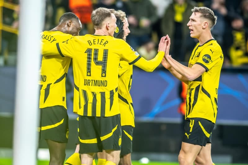 Football. UEFA Champions League. Borussia Dortmund - Shakhtar Donetsk. 29.01.2025