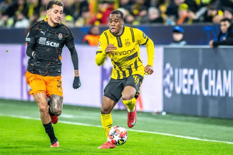 Football. UEFA Champions League. Borussia Dortmund - Shakhtar Donetsk. 29.01.2025