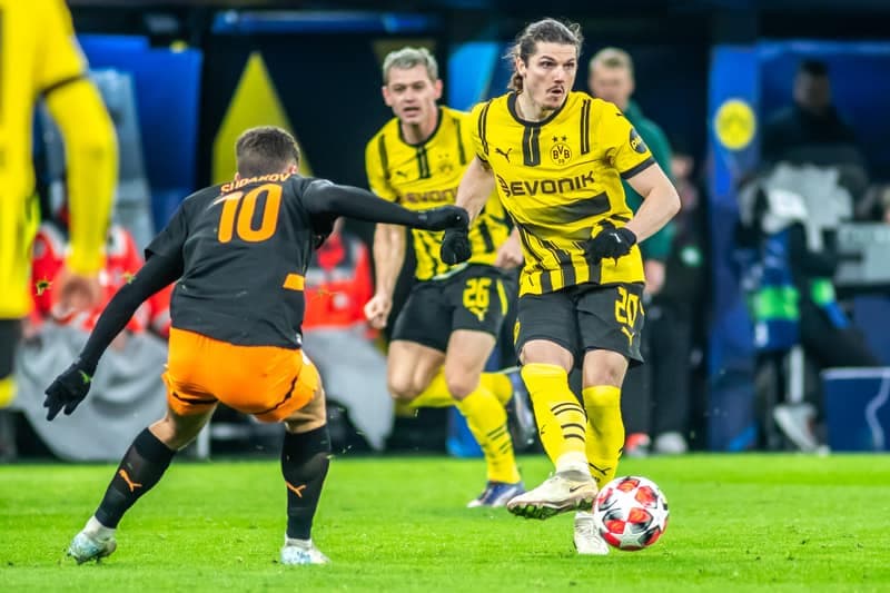 Football. UEFA Champions League. Borussia Dortmund - Shakhtar Donetsk. 29.01.2025