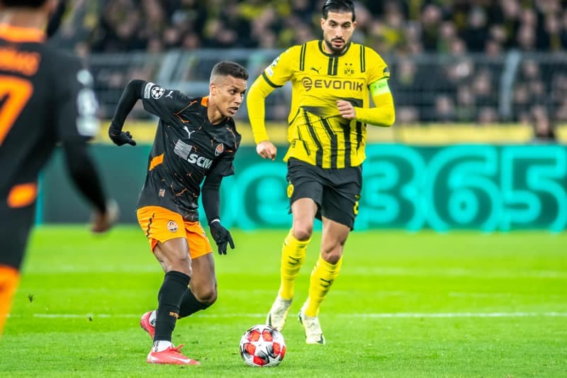 Football. UEFA Champions League. Borussia Dortmund - Shakhtar Donetsk. 29.01.2025