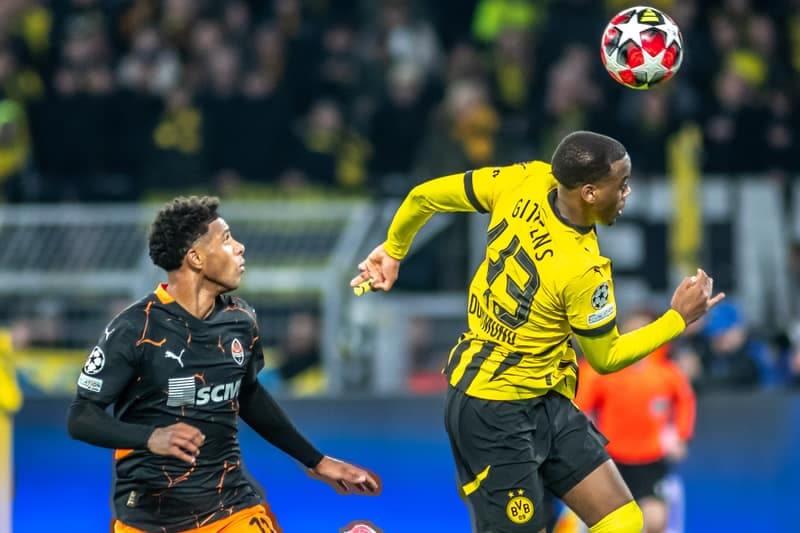 Football. UEFA Champions League. Borussia Dortmund - Shakhtar Donetsk. 29.01.2025