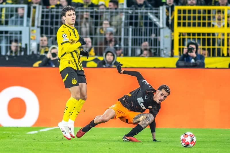 Football. UEFA Champions League. Borussia Dortmund - Shakhtar Donetsk. 29.01.2025
