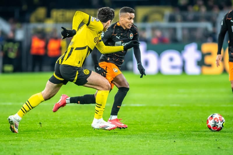 Football. UEFA Champions League. Borussia Dortmund - Shakhtar Donetsk. 29.01.2025