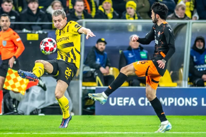 Football. UEFA Champions League. Borussia Dortmund - Shakhtar Donetsk. 29.01.2025