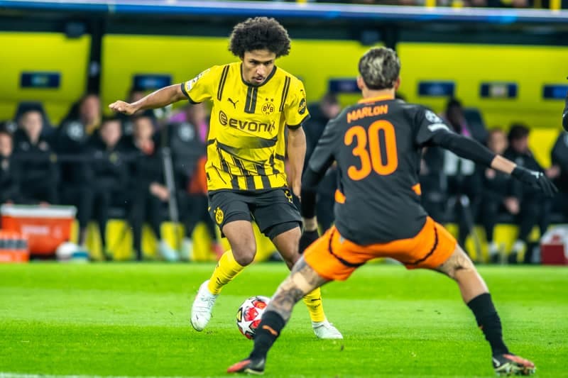 Football. UEFA Champions League. Borussia Dortmund - Shakhtar Donetsk. 29.01.2025