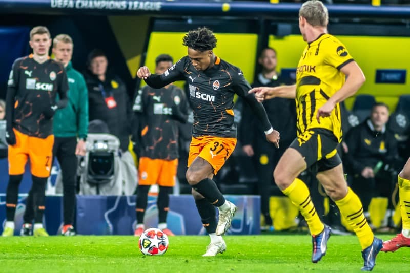 Football. UEFA Champions League. Borussia Dortmund - Shakhtar Donetsk. 29.01.2025