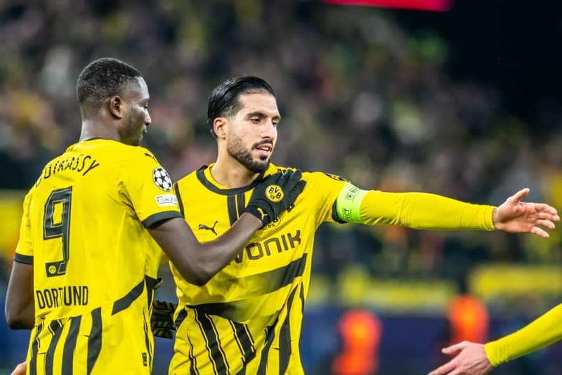 Football. UEFA Champions League. Borussia Dortmund - Shakhtar Donetsk. 29.01.2025