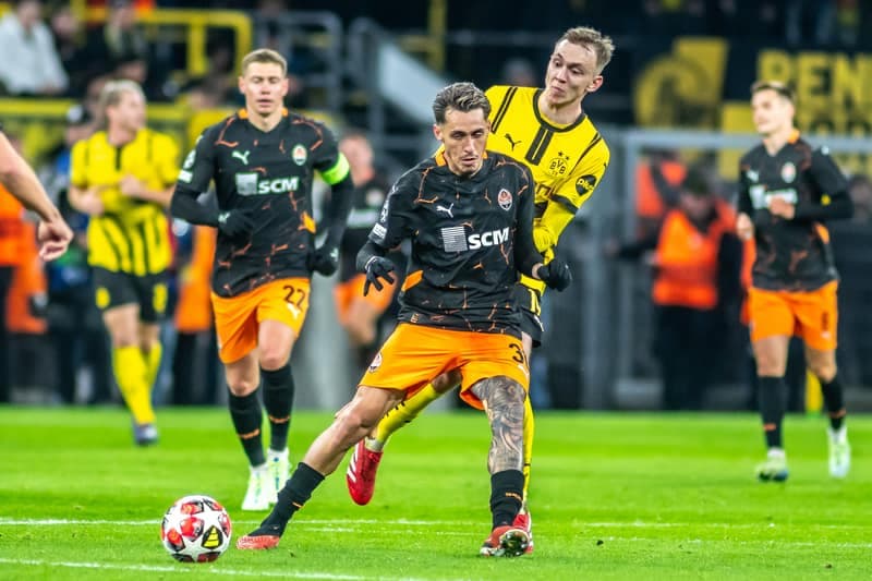 Football. UEFA Champions League. Borussia Dortmund - Shakhtar Donetsk. 29.01.2025