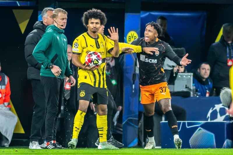 Football. UEFA Champions League. Borussia Dortmund - Shakhtar Donetsk. 29.01.2025