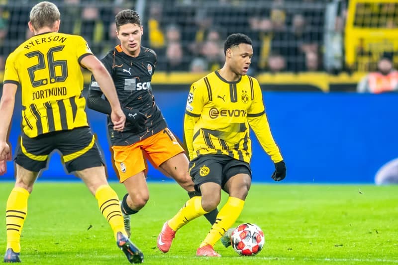 Football. UEFA Champions League. Borussia Dortmund - Shakhtar Donetsk. 29.01.2025