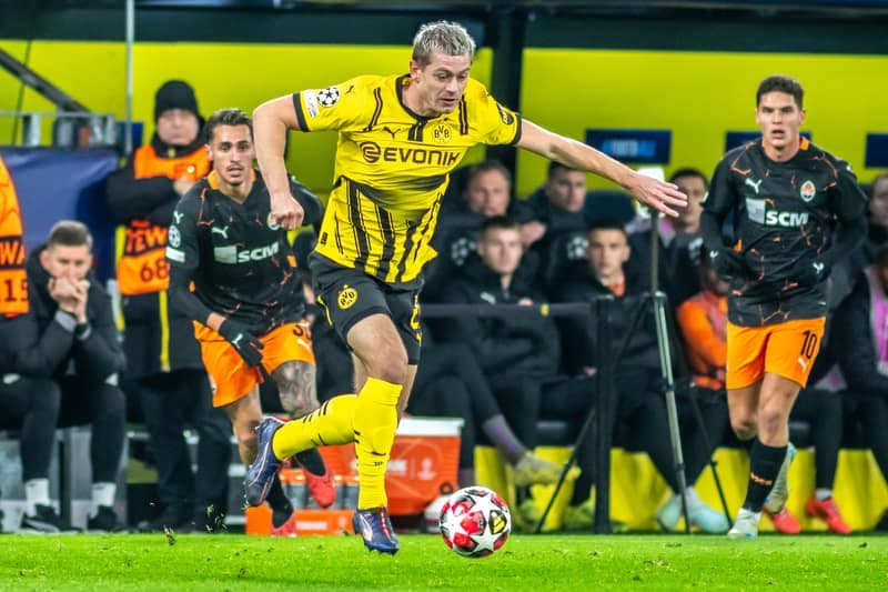 Football. UEFA Champions League. Borussia Dortmund - Shakhtar Donetsk. 29.01.2025