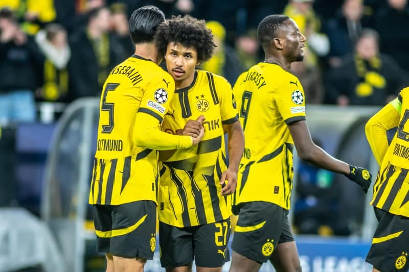 Football. UEFA Champions League. Borussia Dortmund - Shakhtar Donetsk. 29.01.2025