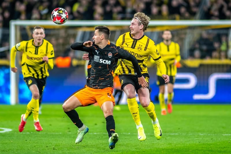 Football. UEFA Champions League. Borussia Dortmund - Shakhtar Donetsk. 29.01.2025