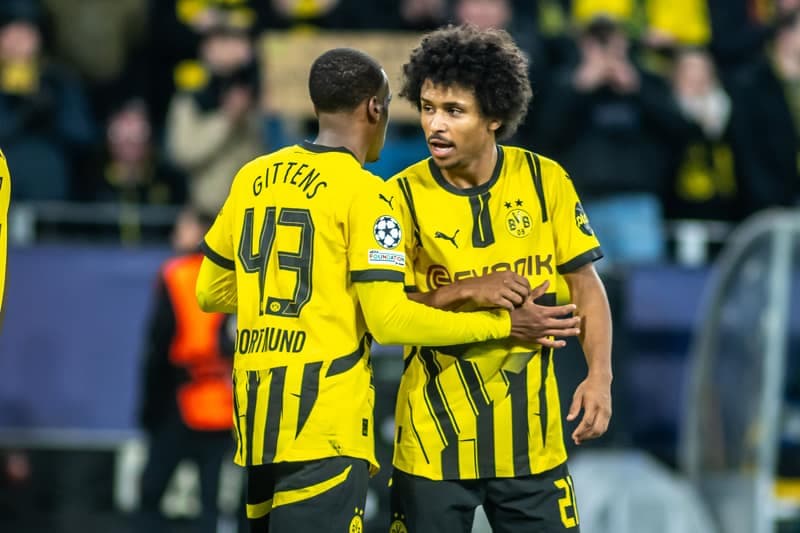 Football. UEFA Champions League. Borussia Dortmund - Shakhtar Donetsk. 29.01.2025