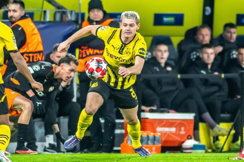 Football. UEFA Champions League. Borussia Dortmund - Shakhtar Donetsk. 29.01.2025