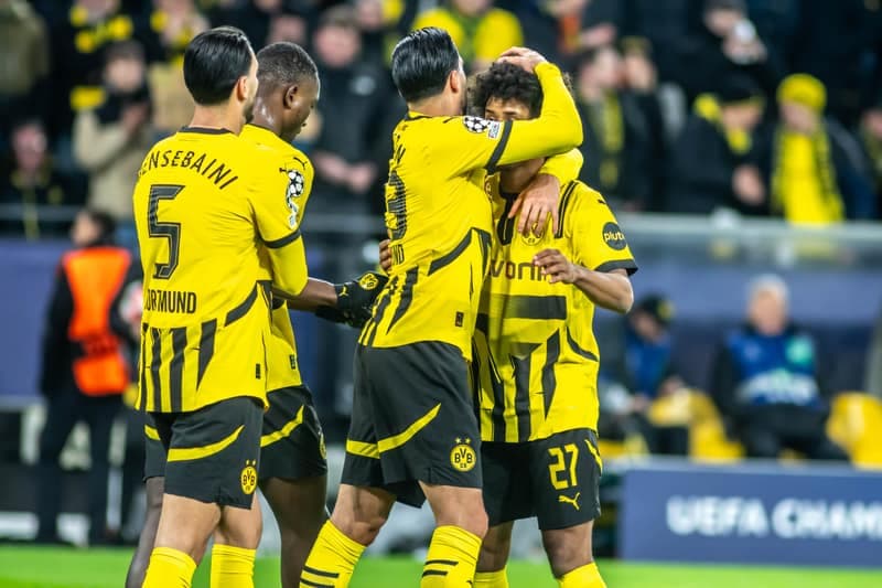 Football. UEFA Champions League. Borussia Dortmund - Shakhtar Donetsk. 29.01.2025
