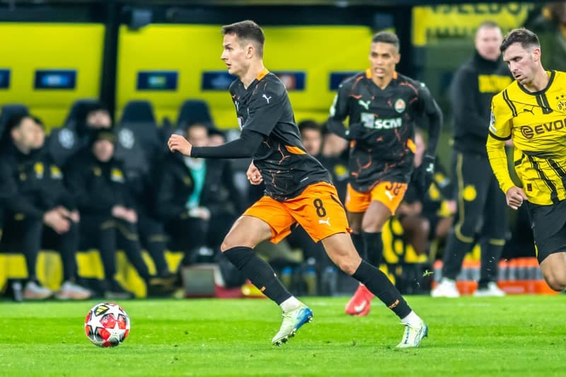Football. UEFA Champions League. Borussia Dortmund - Shakhtar Donetsk. 29.01.2025