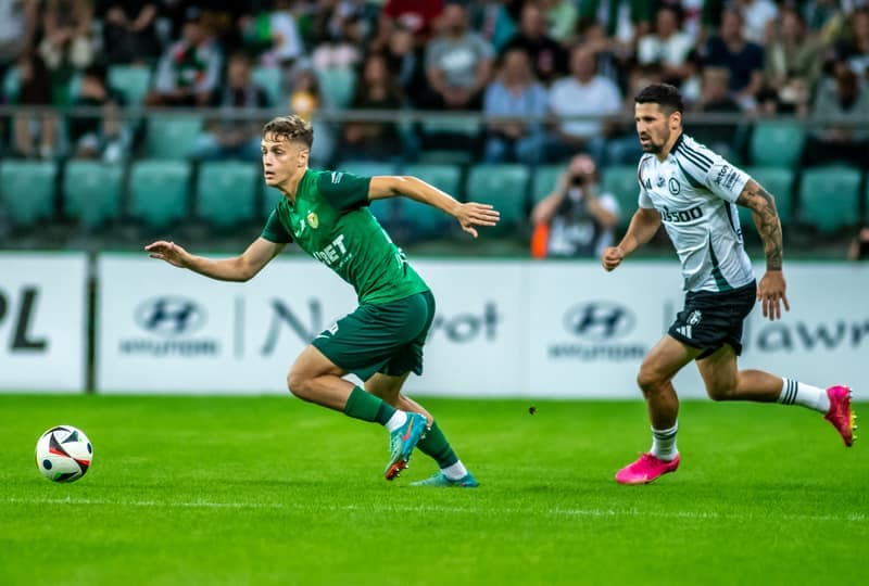 Football. PKO BP Ekstraklasa. Slask Wroclaw - Legia Warsaw. 25.08.2024