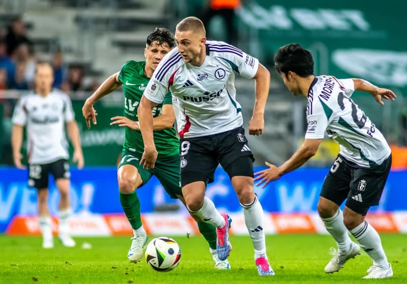 Football. PKO BP Ekstraklasa. Slask Wroclaw - Legia Warsaw. 25.08.2024