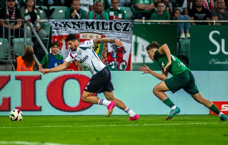 Football. PKO BP Ekstraklasa. Slask Wroclaw - Legia Warsaw. 25.08.2024