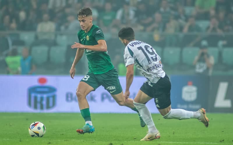 Football. PKO BP Ekstraklasa. Slask Wroclaw - Legia Warsaw. 25.08.2024