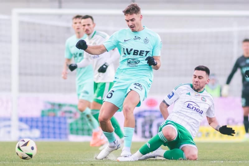 Football. PKO BP Ekstraklasa. Radomiak Radom - Slask Wroclaw. 08.02.2025