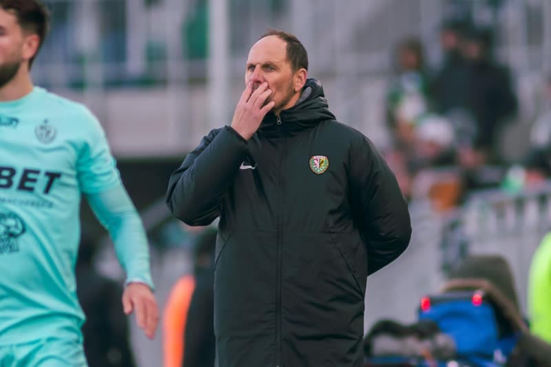 Football. PKO BP Ekstraklasa. Radomiak Radom - Slask Wroclaw. 08.02.2025