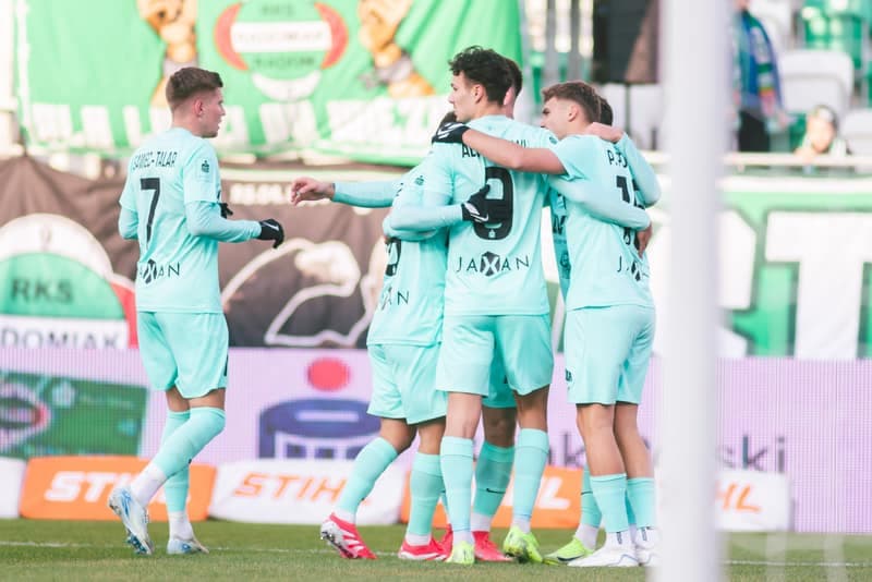 Football. PKO BP Ekstraklasa. Radomiak Radom - Slask Wroclaw. 08.02.2025