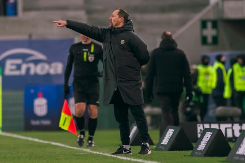 Football. PKO BP Ekstraklasa. Radomiak Radom - Slask Wroclaw. 08.02.2025